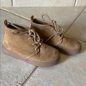 Gap Toddler Boys faux suede boots size 9